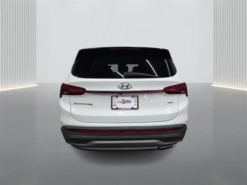 White 2021 Hyundai SANTA FE SE
