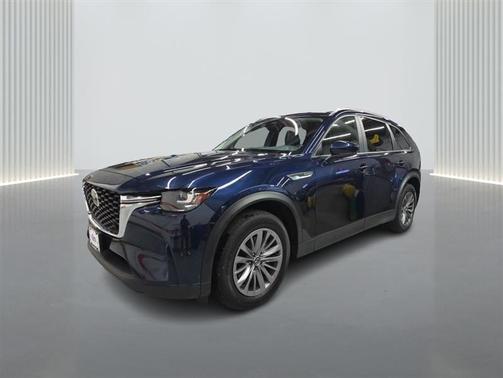 Deep Crystal Blue Mica 2025 Mazda CX-90 SE