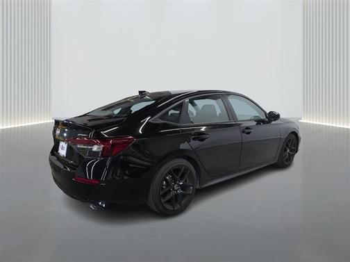 Black 2025 Honda Civic Sport