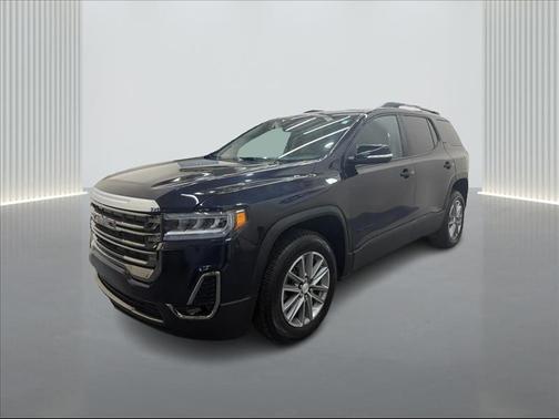 Blue 2021 GMC Acadia SLE