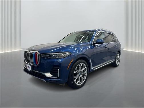 Blue 2021 BMW X7 xDrive40i