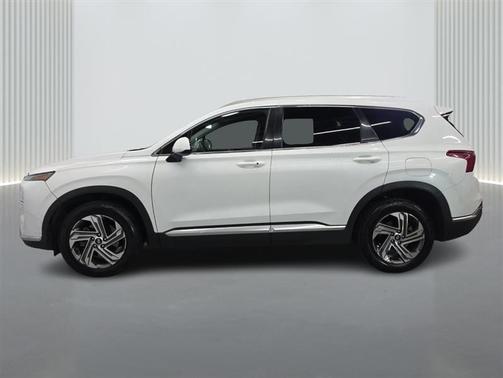 White 2021 Hyundai SANTA FE SEL