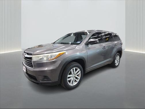 Gray 2015 Toyota Highlander LE