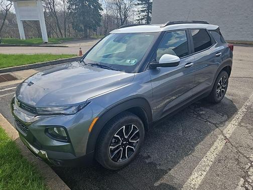Satin Steel Metallic 2021 Chevrolet Trailblazer ACTIV
