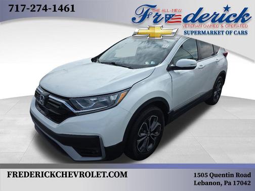 Platinum White Pearl 2021 Honda CR-V AWD EX