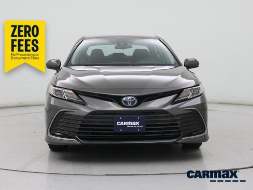 Gray 2021 Toyota Camry Hybrid LE