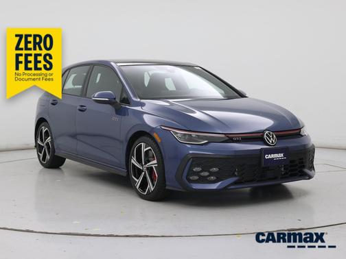 Blue 2025 Volkswagen Golf GTI SE