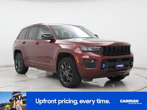 Red 2023 Jeep Grand Cherokee 4xe 30th Anniversary