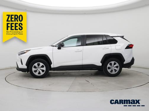 White 2024 Toyota RAV4 LE