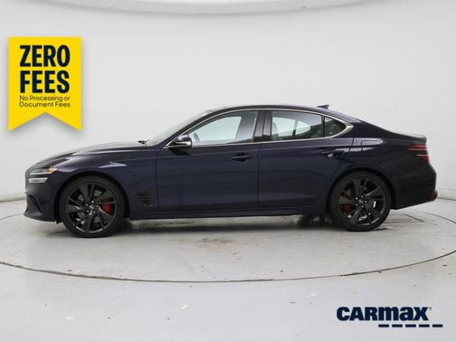 Blue 2023 Genesis G70 3.3T