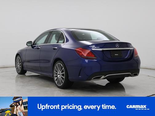 Blue 2021 Mercedes-Benz C-Class
