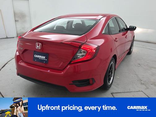 Red 2016 Honda Civic LX