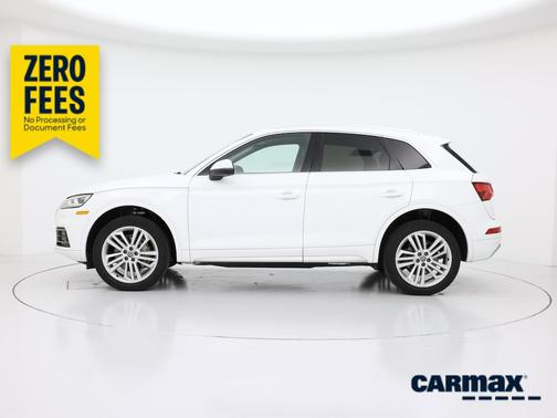 White 2020 Audi Q5 Premium Plus