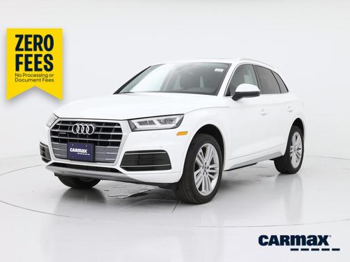 White 2020 Audi Q5 Premium Plus