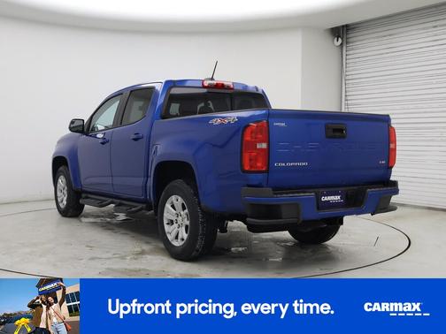 Blue 2021 Chevrolet Colorado LT