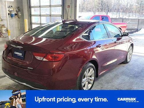Burgundy 2017 Chrysler 200 Limited Platinum