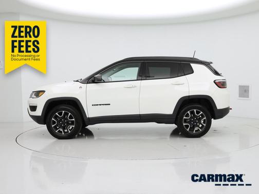 White 2019 Jeep Compass Trailhawk