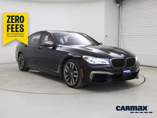 Blue 2019 BMW M760 I xDrive