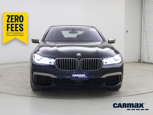 Blue 2019 BMW M760 I xDrive