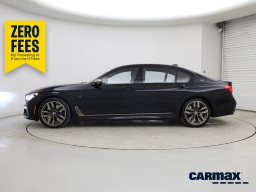 Blue 2019 BMW M760 I xDrive
