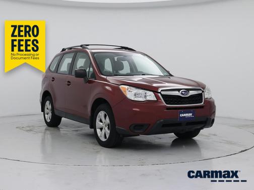 Red 2016 Subaru Forester 2.5I
