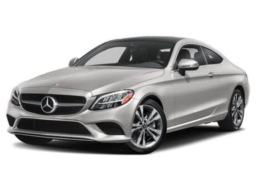 Gray 2021 Mercedes-Benz C-Class Coupe