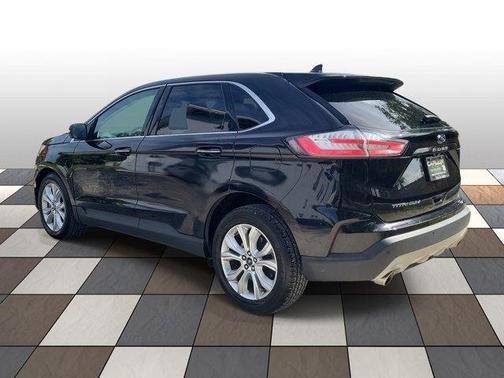 Agate Black Metallic 2022 Ford Edge Titanium AWD