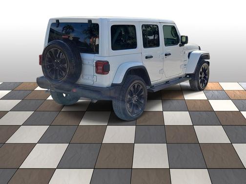 Bright White Clearcoat 2024 Jeep Wrangler 4xe Sahara 4x4