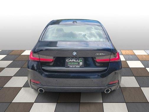Black Sapphire Metallic 2024 BMW 330e 330e Plug-In Hybrid