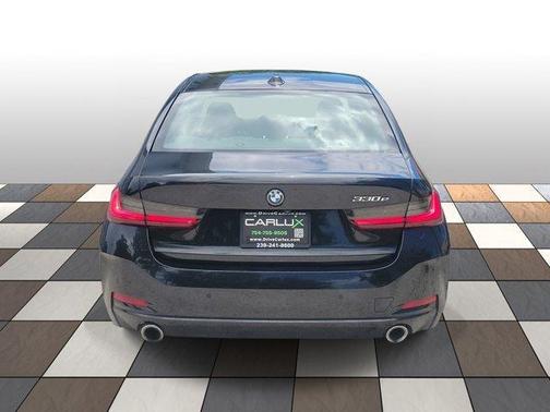 Black Sapphire Metallic 2024 BMW 330e 330e Plug-In Hybrid