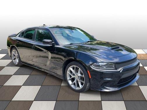 Pitch Black Clearcoat 2023 Dodge Charger GT