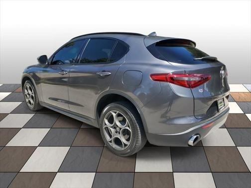 Silverstone Gray Metallic 2018 Alfa Romeo Stelvio Sport AWD