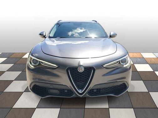 Silverstone Gray Metallic 2018 Alfa Romeo Stelvio Sport AWD