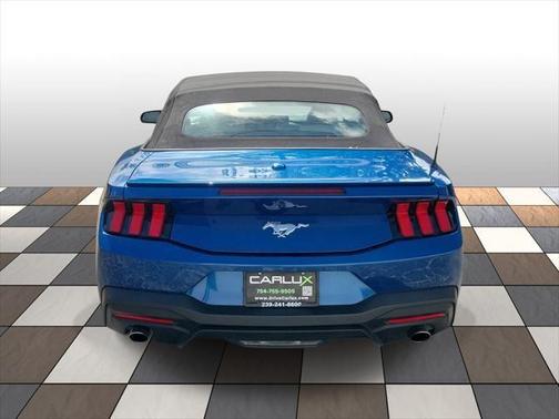 Atlas Blue Metallic 2024 Ford Mustang EcoBoost Premium Convertible