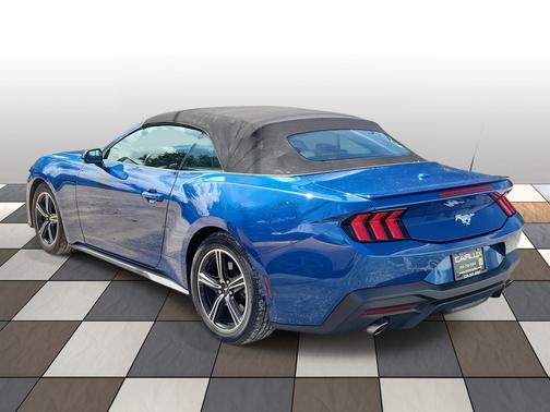Atlas Blue Metallic 2024 Ford Mustang EcoBoost Premium Convertible