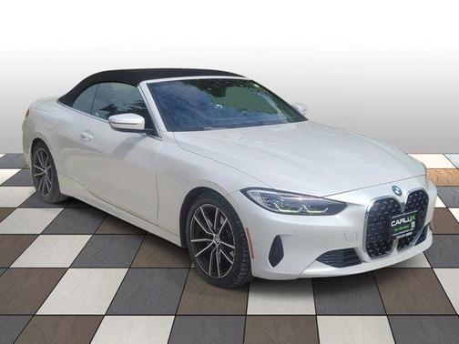 Alpine White 2024 BMW 430 430i Convertible