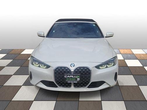 Alpine White 2024 BMW 430 430i Convertible