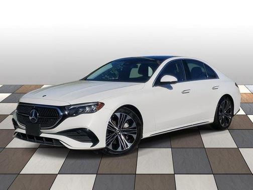 MANUFAKTUR Moonlight White Metallic 2025 Mercedes-Benz E-Class E 350 RWD Sedan