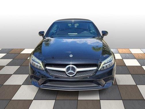 Obsidian Black Metallic 2021 Mercedes-Benz C-Class C 300 4MATIC Cabriolet