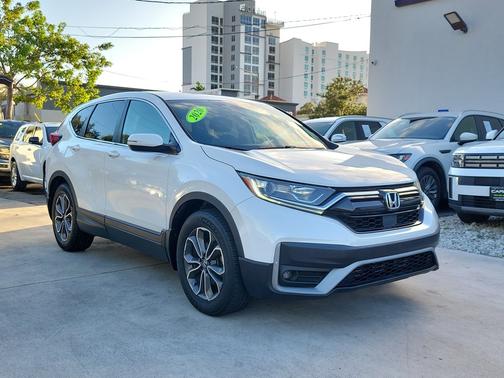 Platinum White Pearl 2020 Honda CR-V EX-L 2WD