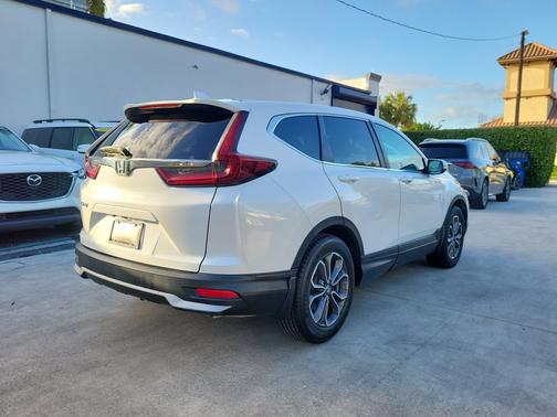 Platinum White Pearl 2020 Honda CR-V EX-L 2WD