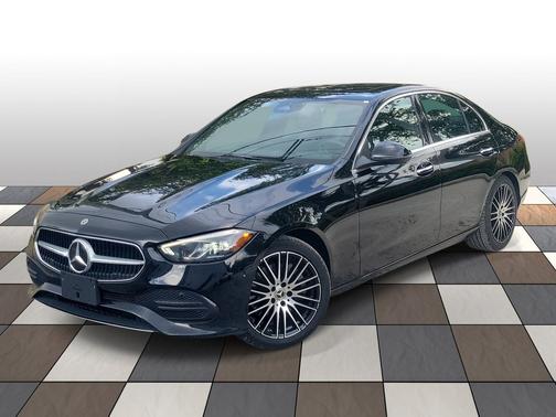 Black 2025 Mercedes-Benz C-Class C 300 4MATIC Sedan