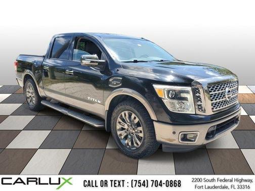 2017 Nissan Titan Platinum Reserve