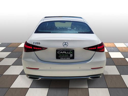 MANUFAKTUR Moonlight White Metallic 2024 Mercedes-Benz C-Class C 300 Sedan
