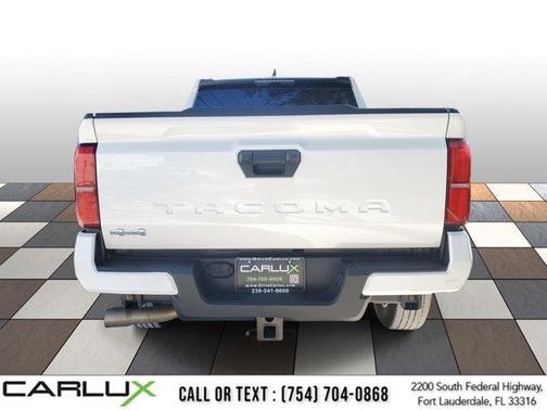 White 2024 Toyota Tacoma SR5