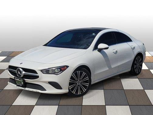 Digital White Metallic 2021 Mercedes-Benz CLA 250 CLA 250 Coupe