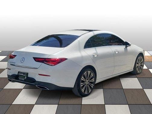 Digital White Metallic 2021 Mercedes-Benz CLA 250 CLA 250 Coupe