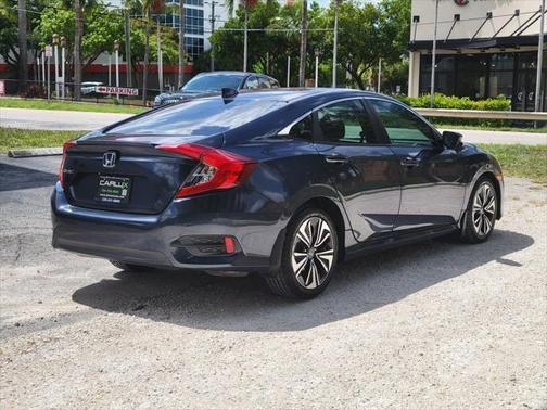 Crystal Black Pearl 2016 Honda Civic 4dr CVT EX-T