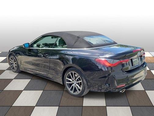 Black Sapphire Metallic 2025 BMW 430 430i Convertible