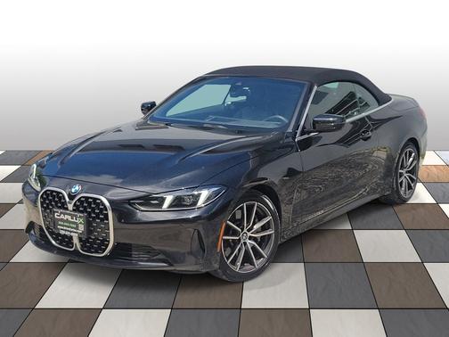 Black Sapphire Metallic 2025 BMW 430 430i Convertible